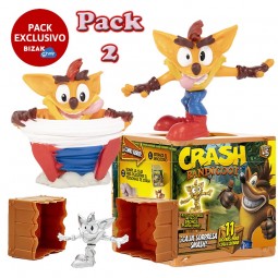 Pack de 2 Crash Bandicoot...
