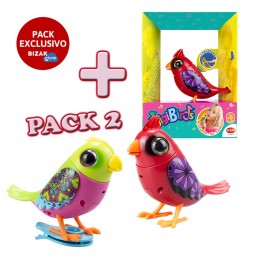 Pack Digibirds 1 ROJO + 1...